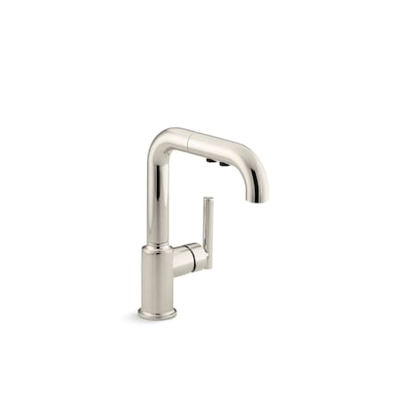 Kohler 0 in Mount, 1 Hole Kitchen Faucet 7506-SN